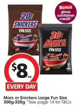 Coles Mars or Snickers offer