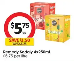 Coles Remedy Sodaly offer