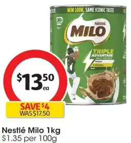Coles Nestlé Milo offer