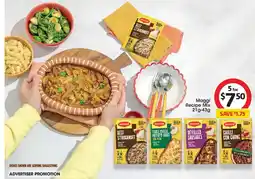 Coles Maggi Recipe Mix offer