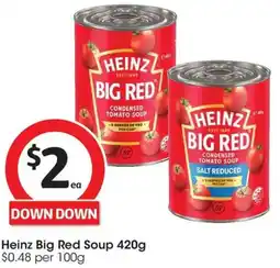 Coles Heinz Big Red Soup offer