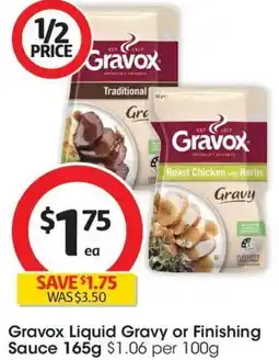 Coles Gravox Liquid Gravy or Finishing Sauce offer