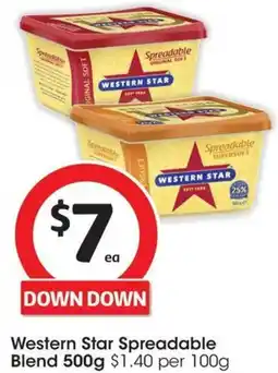 Coles Western Star Spreadable Blend offer