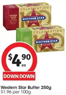 Coles Western Star Butter offer