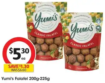 Coles Yumi's Falafel offer