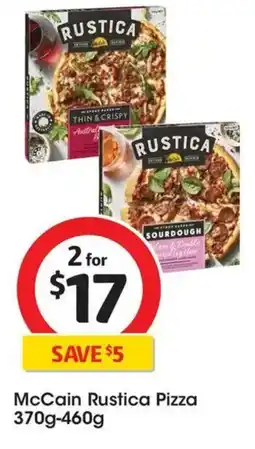 Coles McCain Rustica Pizza offer