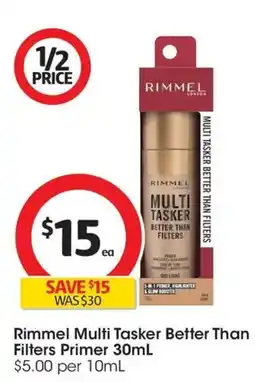 Coles Rimmel Multi Tasker Better Than Filters Primer offer