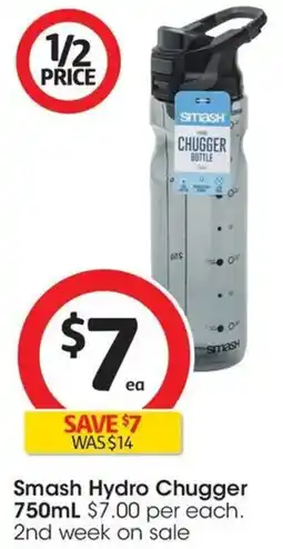 Coles Smash Hydro Chugger offer