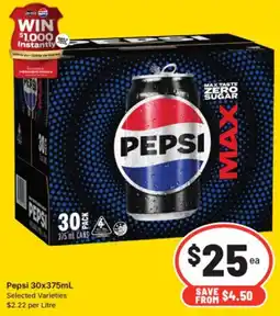 IGA Pepsi offer