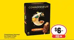 IGA Connoisseur Gourmet Ice Cream offer