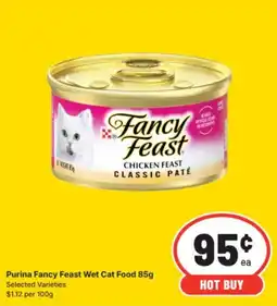 IGA Purina Fancy Feast Wet Cat Food offer