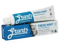 Grants Toothpaste Fresh Mint with Tea Tree Oil 110g