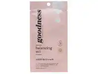 Goodness Balancing Act Sheet Face Mask 25g