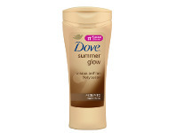 BIG W Dove Summer Glow Gradual Self Tan Body Lotion 400ml - Dark/ Medium offer