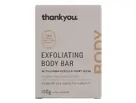 BIG W Thankyou Exfoliating Body Bar with Lemon Myrtle and Poppy Seeds 100g offer