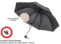 Coles Compact Travel Umbrella offer