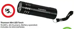 Coles Thomson Mini LED Torch offer