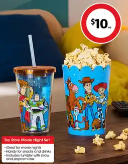 Coles Toy Story Movie Night Set offer