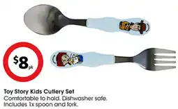 Coles Toy Story Kids Cutlery Set offer