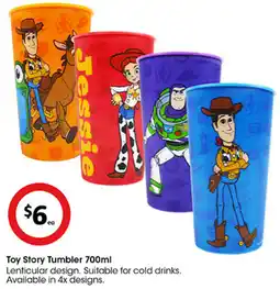 Coles Toy Story Tumbler offer
