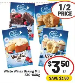 IGA White Wings Baking Mix offer