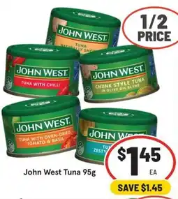 IGA John West Tuna offer