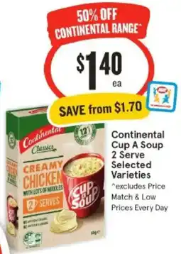IGA Continental Cup A Soup offer