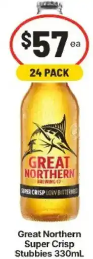IGA Great Northern Super Crisp Stubbies offer