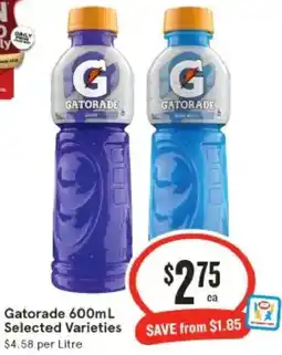 IGA Gatorade offer