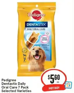 IGA Pedigree Dentastix Daily Oral Care offer