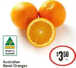 IGA Australian Navel Oranges offer