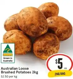 IGA Australian Loose Brushed Potatoes offer
