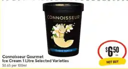 IGA Connoisseur Gourmet Ice Cream offer
