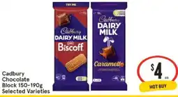 IGA Cadbury Chocolate Blocks offer