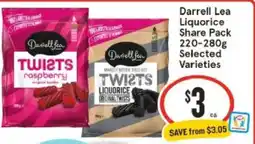 IGA Darrell Lea Liquorice Share Pack offer