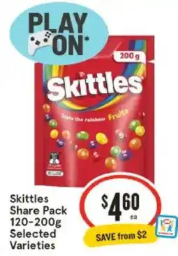 IGA Skittles Share Pack offer