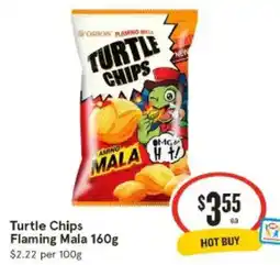 IGA Turtle Chips Flaming Mala offer