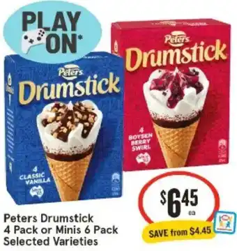IGA Peters Drumstick offer
