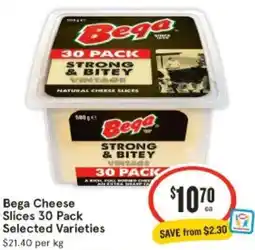 IGA Bega Cheese Slices offer