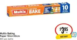 IGA Multix Baking Paper offer