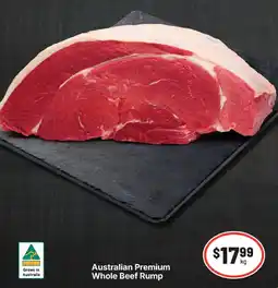 IGA Australian Premium Whole Beef Rump offer