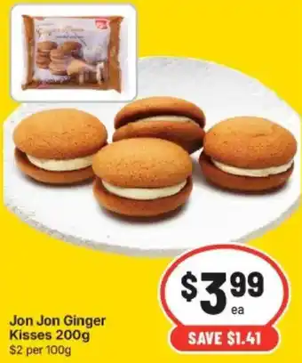 IGA Jon Jon Ginger Kisses offer