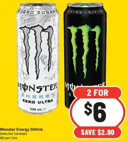 IGA Monster Energy offer