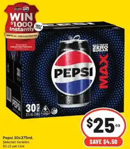 IGA Pepsi offer