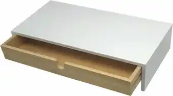 Coles Monitor Stand with Drawer offer
