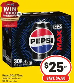 IGA Pepsi offer