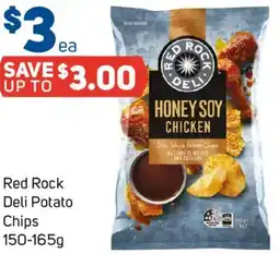 Foodland Red Rock Deli Potato Chips offer