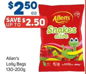 Foodland Allen's Lolly Bags offer