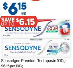 Foodland Sensodyne Premium Toothpaste offer
