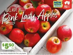 Foodland New Season Adelaide Hills Pink Lady Apples offer